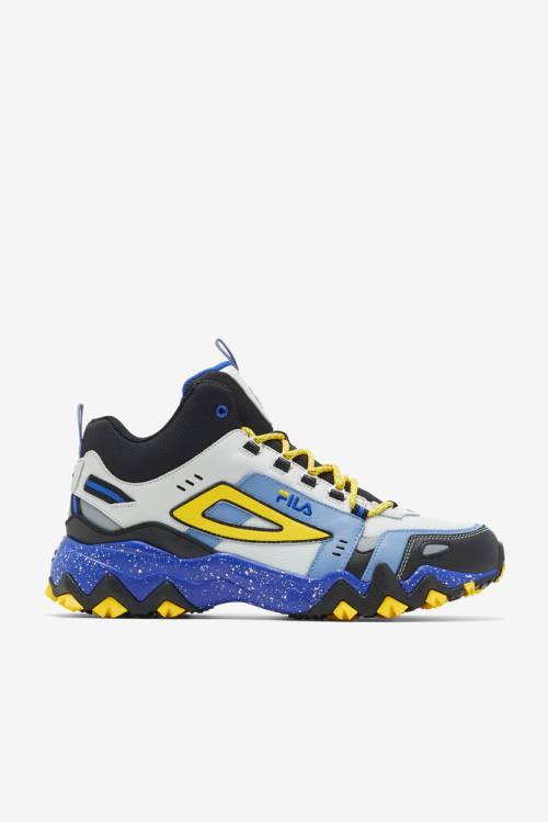 Fila Oakmont Tr Mid Miesten Saappaat Harmaat Mustat Sininen | Fila847XY