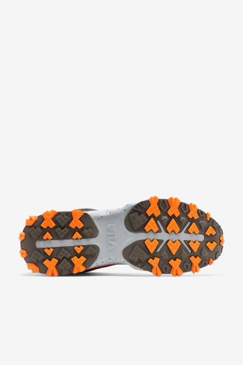 Fila Oakmont Tr Mid Miesten Saappaat Mustat Ruskea Oranssi | Fila210SY