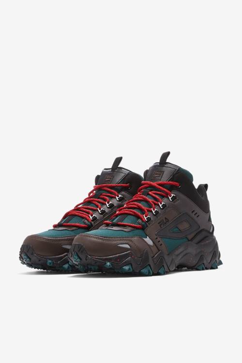Fila Oakmont Tr Mid Miesten Saappaat Mustat | Fila305RJ