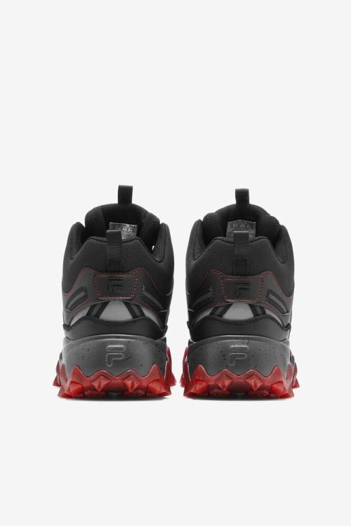 Fila Oakmont Tr Mid Miesten Saappaat Mustat Punainen | Fila763SU