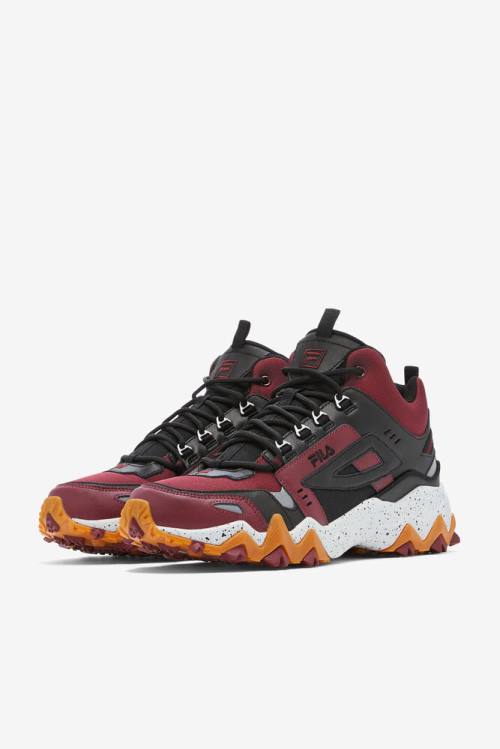 Fila Oakmont Tr Mid Miesten Saappaat Ruskea Mustat Harmaat | Fila237DZ