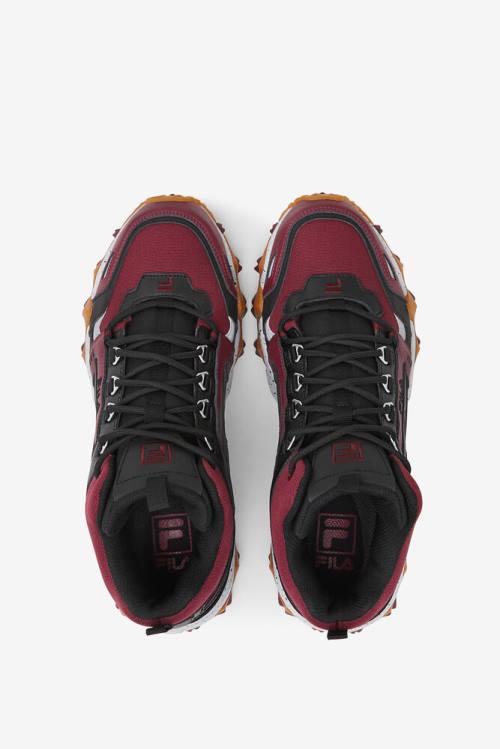 Fila Oakmont Tr Mid Miesten Saappaat Ruskea Mustat Harmaat | Fila237DZ