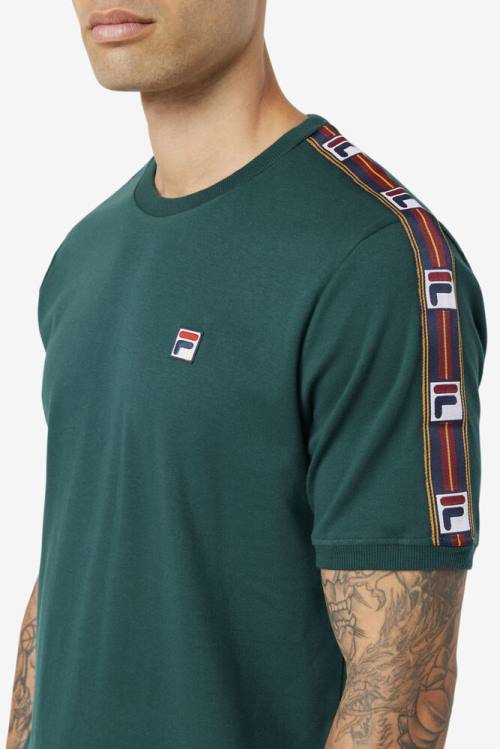 Fila Oliver Tee Miesten T Paidat Oliivinvihreä | Fila485NI