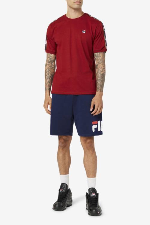 Fila Oliver Tee Miesten T Paidat Punainen | Fila340WL