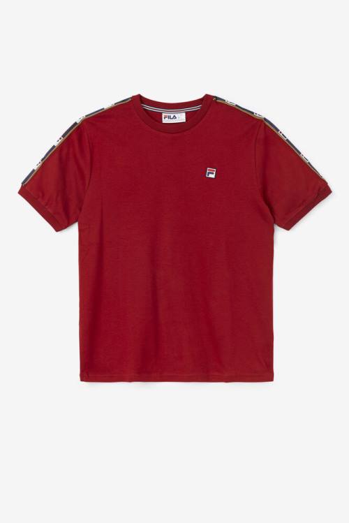 Fila Oliver Tee Miesten T Paidat Punainen | Fila340WL