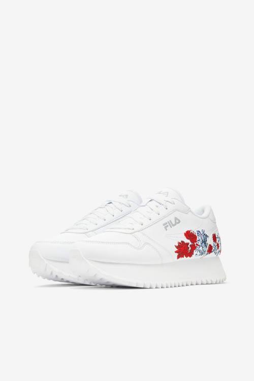 Fila Orbit Flower Naisten Tennarit Valkoinen | Fila478VX