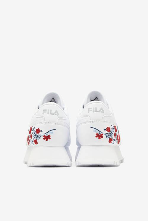 Fila Orbit Flower Naisten Tennarit Valkoinen | Fila478VX