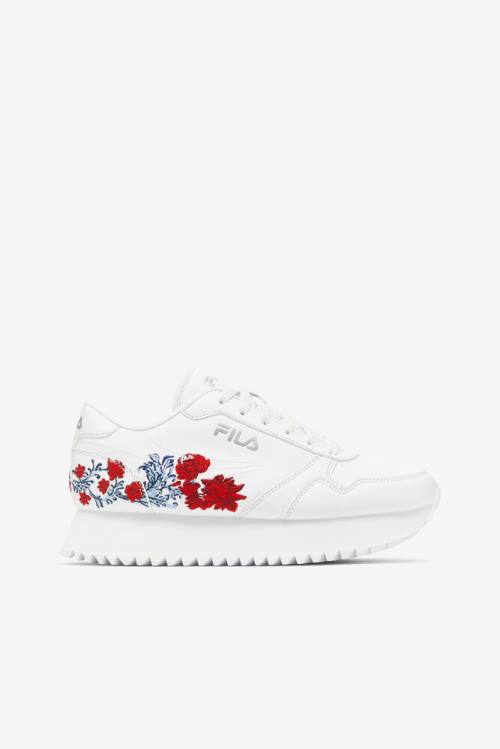 Fila Orbit Flower Naisten Tennarit Valkoinen | Fila478VX