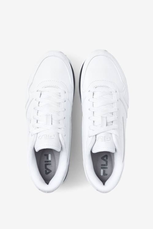 Fila Orbit Stripe Naisten Tennarit Valkoinen Hopea | Fila836IH