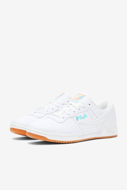 Fila Original Fitness Miesten 90s Tennarit Valkoinen Violetit | Fila670WH