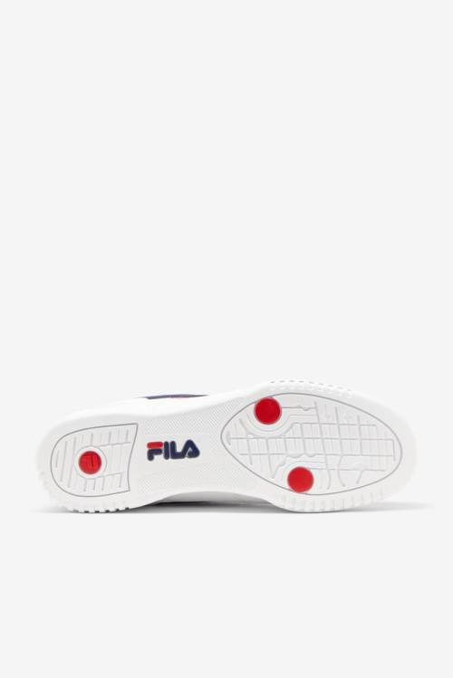 Fila Original Fitness Miesten Offset Tennarit Valkoinen Laivastonsininen Punainen | Fila309EA