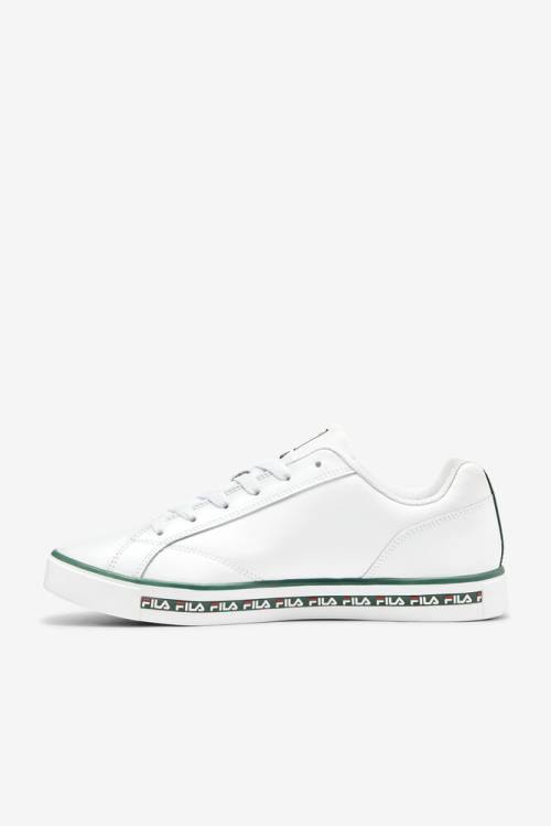 Fila Original Fitness Miesten Original Court Leather Tennarit Valkoinen Punainen | Fila120HX