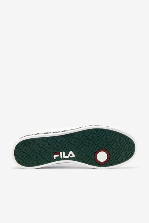Fila Original Fitness Miesten Original Court Leather Tennarit Valkoinen Punainen | Fila120HX