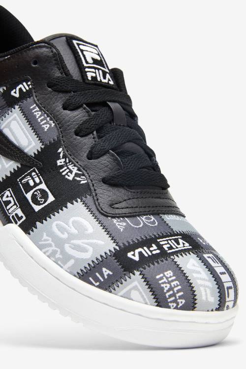 Fila Original Fitness Miesten Patchwork Tennarit Mustat Valkoinen | Fila540JX