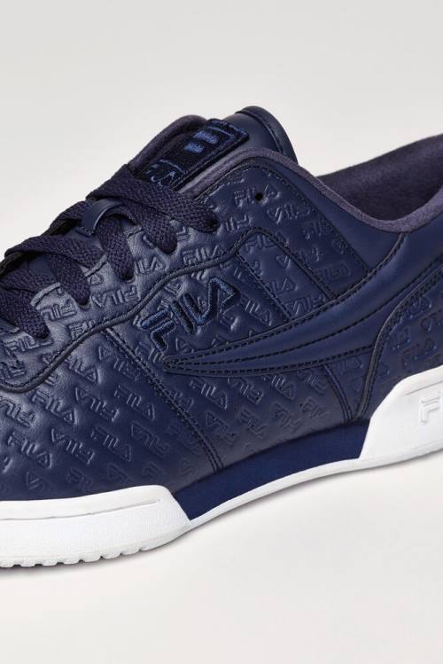 Fila Original Fitness Miesten Small Logos Tennarit Laivastonsininen Valkoinen | Fila230XB