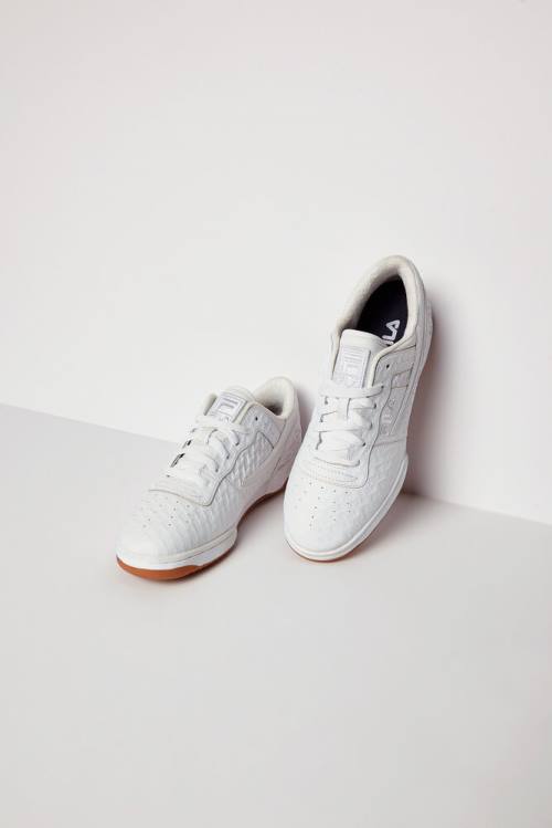 Fila Original Fitness Miesten Small Logos Tennarit Valkoinen | Fila691TF