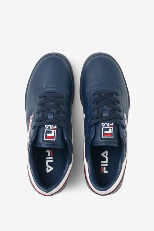 Fila Original Fitness Miesten Tennarit Laivastonsininen Valkoinen Punainen | Fila081PK