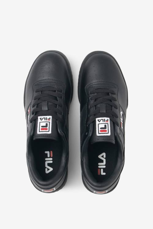 Fila Original Fitness Miesten Tennarit Mustat Valkoinen Punainen | Fila921VR