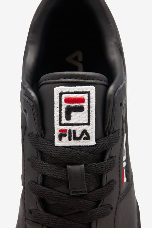 Fila Original Fitness Miesten Tennarit Mustat Valkoinen Punainen | Fila921VR