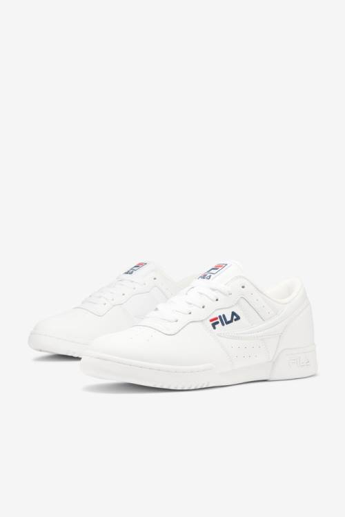 Fila Original Fitness Miesten Tennarit Valkoinen Laivastonsininen Punainen | Fila542JX