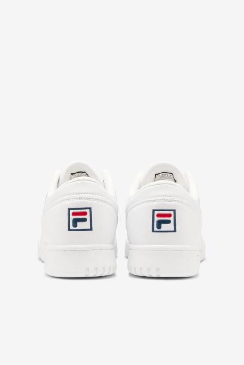 Fila Original Fitness Miesten Tennarit Valkoinen Laivastonsininen Punainen | Fila542JX