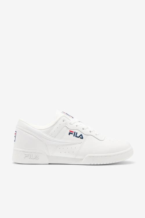 Fila Original Fitness Miesten Tennarit Valkoinen Laivastonsininen Punainen | Fila542JX