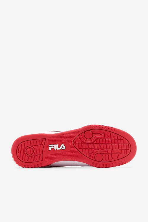 Fila Original Fitness Miesten Tennarit Valkoinen Punainen Valkoinen | Fila789FE