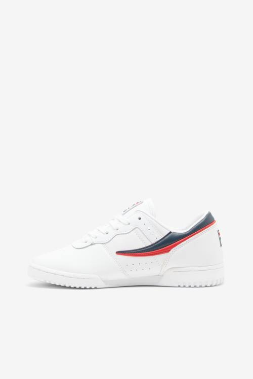 Fila Original Fitness Naisten Tennarit Valkoinen Laivastonsininen Punainen | Fila462EB