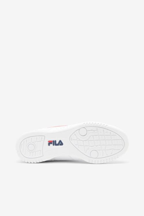 Fila Original Fitness Naisten Tennarit Valkoinen Laivastonsininen Punainen | Fila462EB