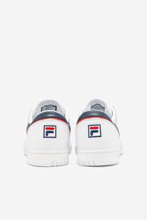 Fila Original Fitness Naisten Tennarit Valkoinen Laivastonsininen Punainen | Fila462EB