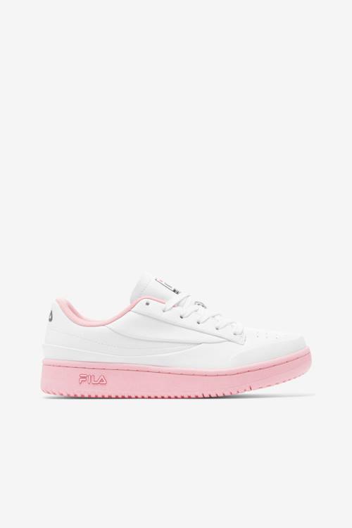 Fila Original Tennis Lux X Barneys Naisten Tennarit Valkoinen Koralli Pinkki Mustat | Fila271LQ