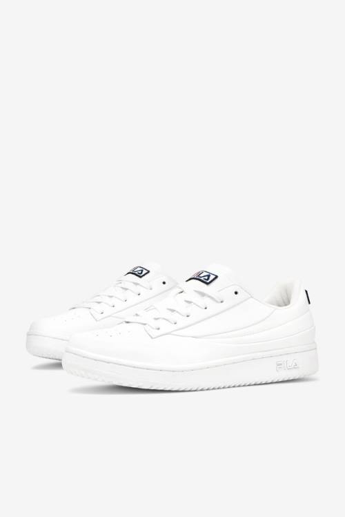 Fila Original Tennis Lx Miesten Tenniskengät Valkoinen Laivastonsininen Punainen | Fila468JC