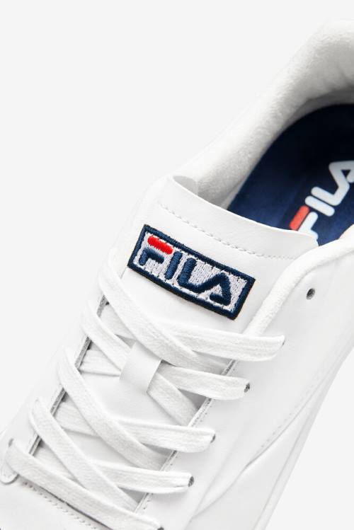 Fila Original Tennis Lx Miesten Tenniskengät Valkoinen Laivastonsininen Punainen | Fila468JC