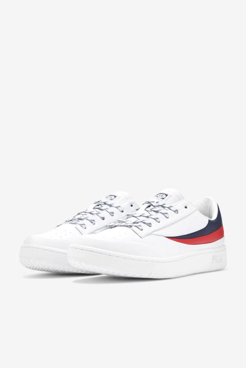 Fila Original Tennis Lx X Brooks Brothers Miesten Tenniskengät Valkoinen Laivastonsininen Punainen | Fila280LH
