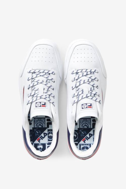 Fila Original Tennis Lx X Brooks Brothers Naisten Tenniskengät Valkoinen Laivastonsininen Punainen | Fila632TE