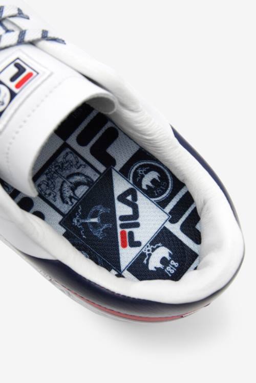 Fila Original Tennis Lx X Brooks Brothers Naisten Tenniskengät Valkoinen Laivastonsininen Punainen | Fila632TE
