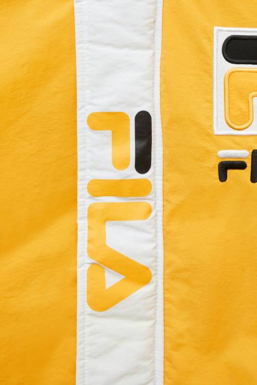 Fila P1 Tech Miesten Takki Keltainen Mustat Valkoinen | Fila450CB