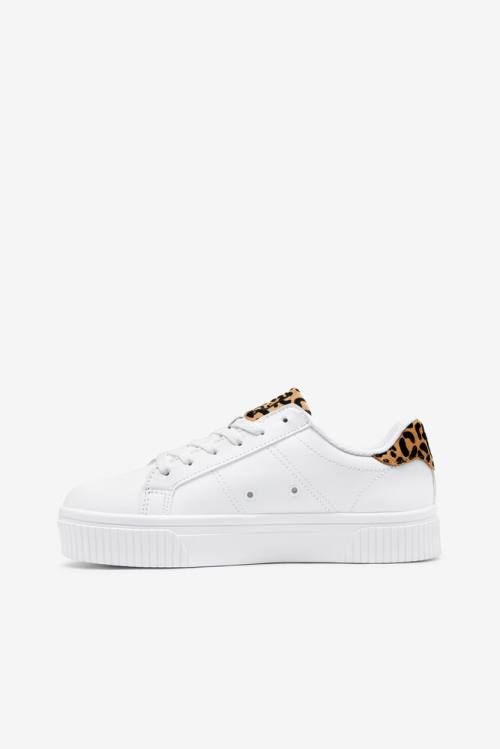 Fila Panache Naisten 19 Leopard Tennarit Valkoinen Mustat | Fila293ZC