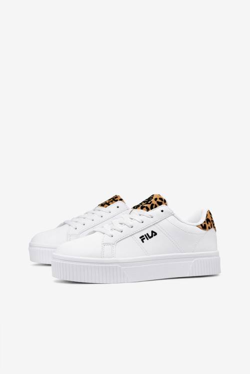 Fila Panache Naisten 19 Leopard Tennarit Valkoinen Mustat | Fila293ZC