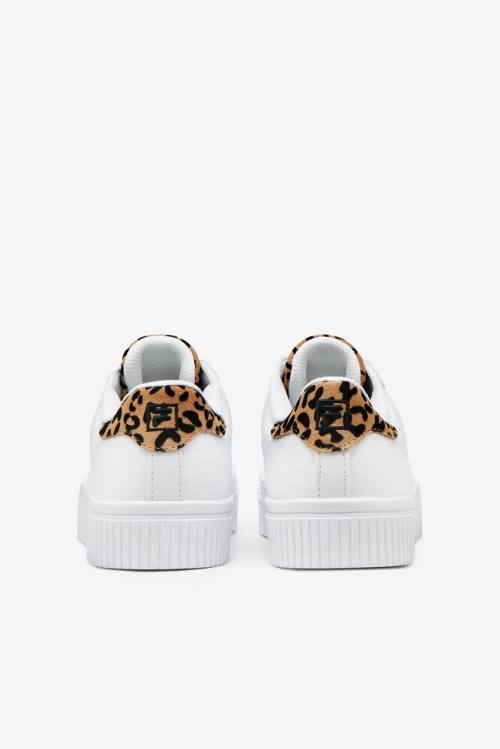 Fila Panache Naisten 19 Leopard Tennarit Valkoinen Mustat | Fila758YM