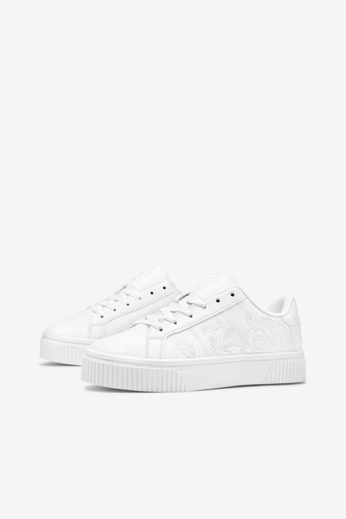 Fila Panache Naisten Embroidery Tennarit Valkoinen | Fila506QZ