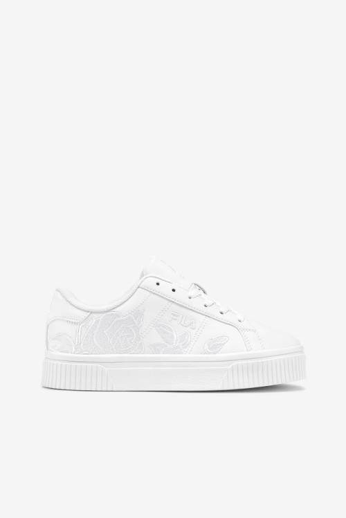 Fila Panache Naisten Embroidery Tennarit Valkoinen | Fila506QZ