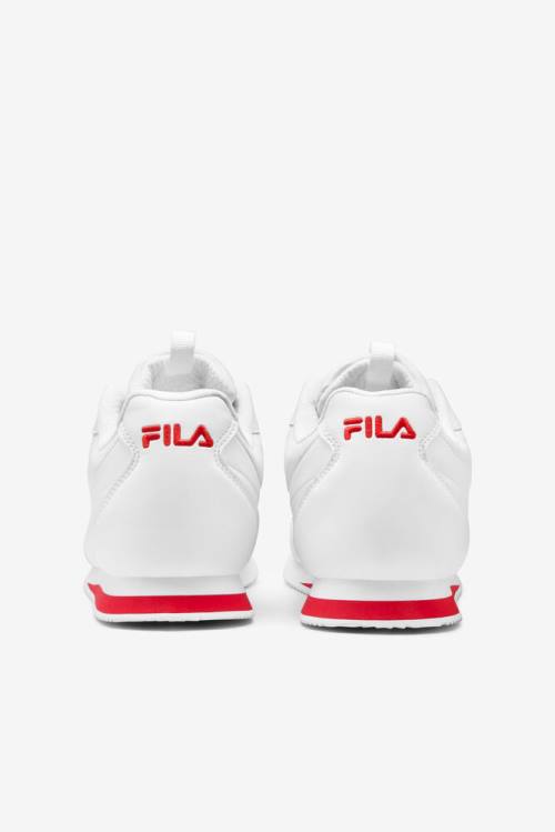 Fila Panzia Miesten Tennarit Valkoinen Punainen Valkoinen | Fila320QC