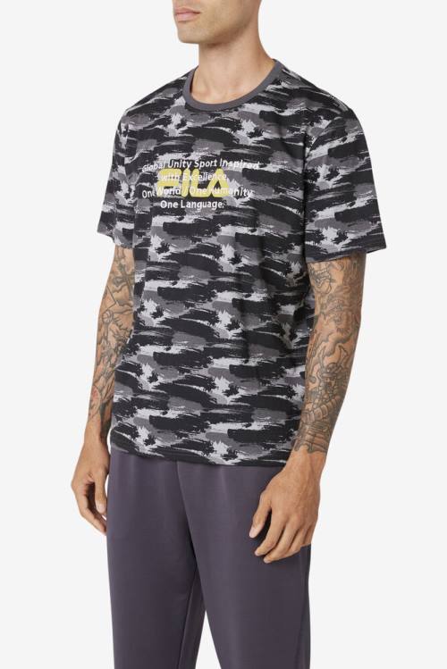 Fila Pepacton Tee Miesten T Paidat Camo | Fila498RH