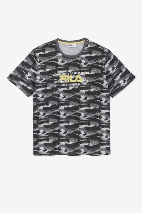 Fila Pepacton Tee Miesten T Paidat Camo | Fila498RH