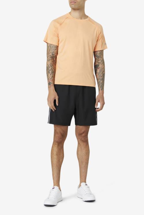 Fila Pickleball Miesten Shortsit Mustat | Fila093AZ