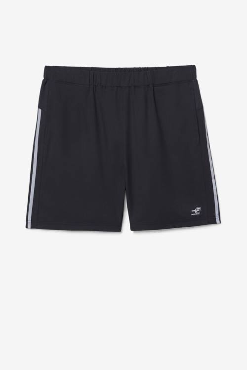 Fila Pickleball Miesten Shortsit Mustat | Fila093AZ