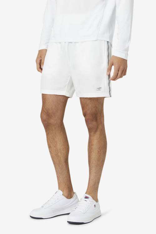 Fila Pickleball Miesten Shortsit Valkoinen | Fila573KT