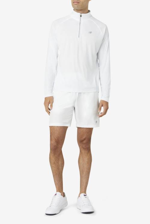 Fila Pickleball Miesten Shortsit Valkoinen | Fila573KT