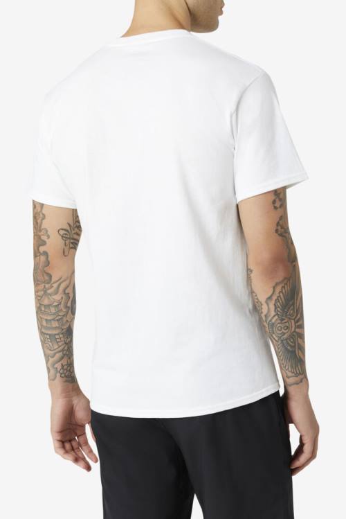 Fila Pickleball Paddle Tee Miesten T Paidat Valkoinen | Fila752UN